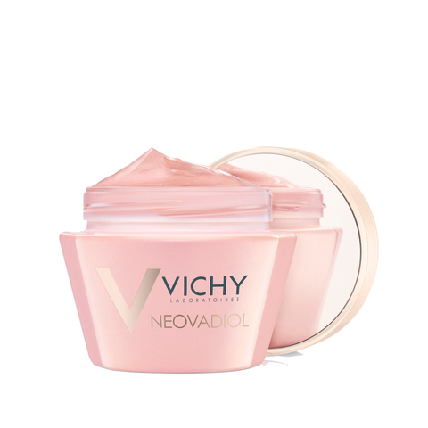 vichy neovadiol rose platinium fortifying and revitalizing rosy cream open packshot copy copy
