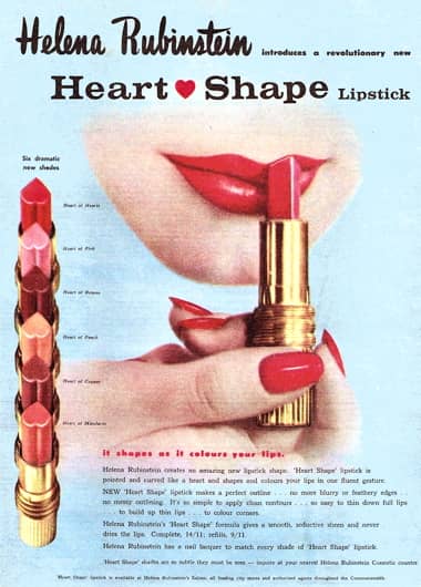 1960 heart shaped